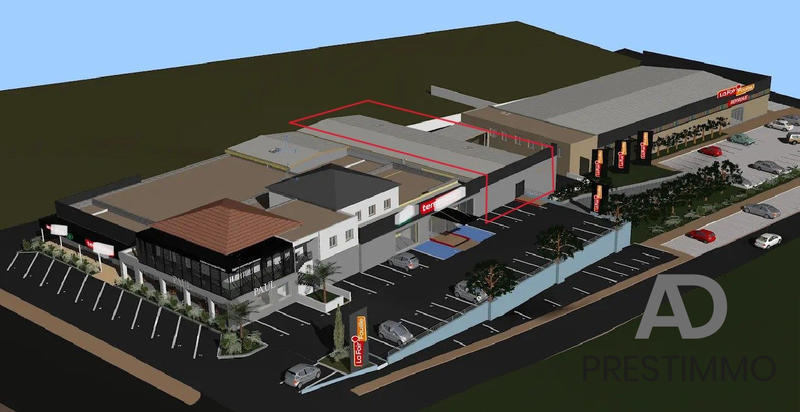 Local commercial - 344 m² - 1 pièce