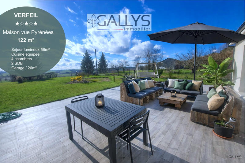 Maison - 122 m² - 5 pièces