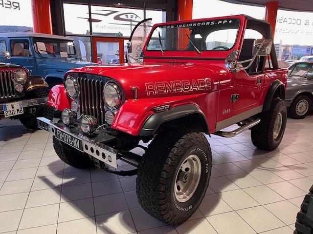 Jeep Cj 7 4.2l Rouge 1984