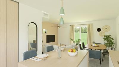 Maison - 60 m² - 3 pièces