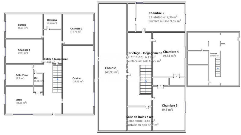 Villa - 133 m² - 8 pièces