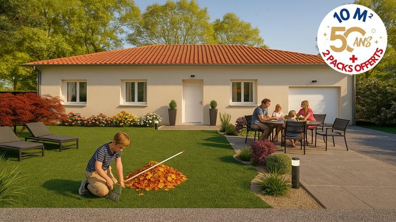 Maison - 83 m² - 4 pièces