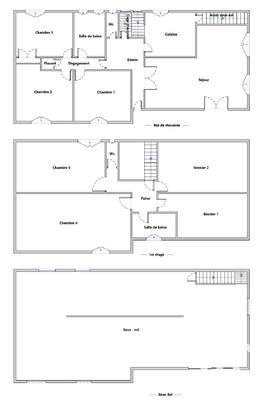 Maison - 166 m² - 6 pièces