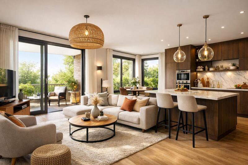 Appartement - 63 m² - 3 pièces