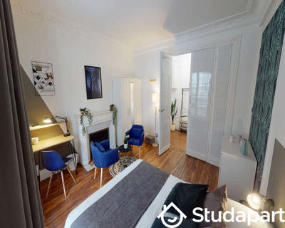 Chambre - 120 m² - 1 pièce