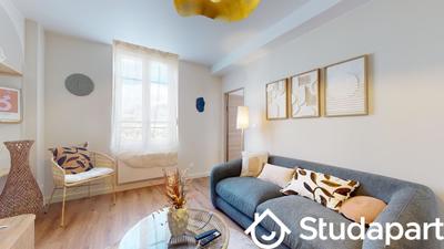 Chambre - 11 m² - 1 pièce