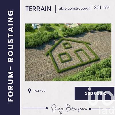 Terrain - 301 m²