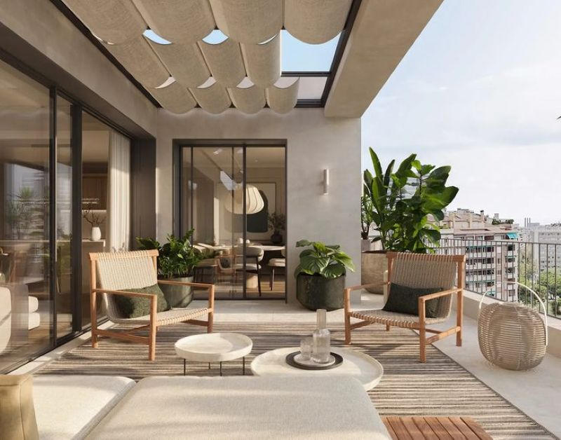 Appartement - 194 m² - 6 pièces