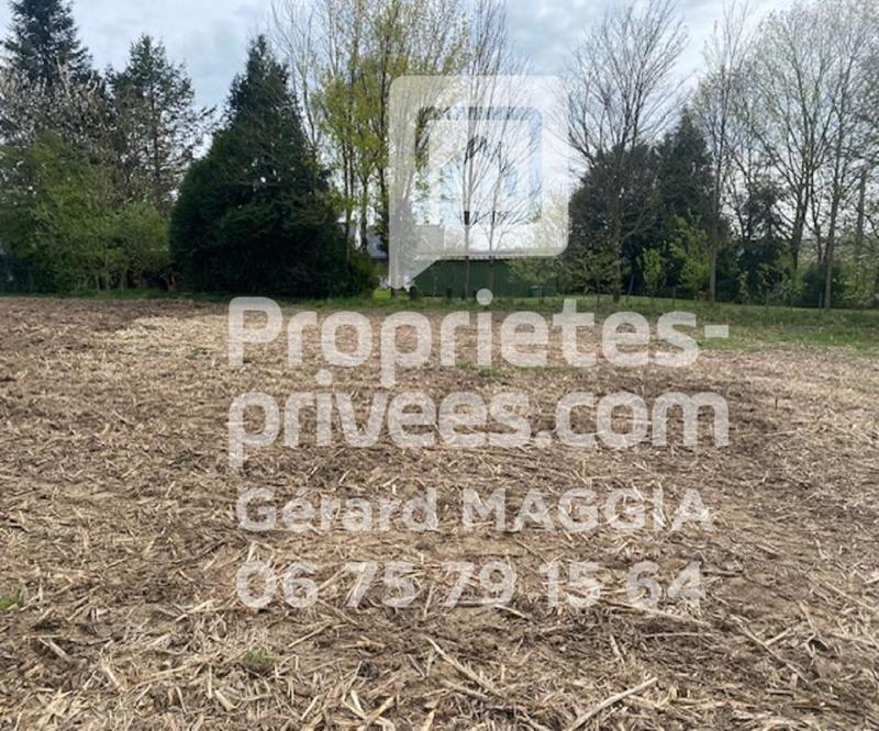 Terrain constructible - 1 075 m²