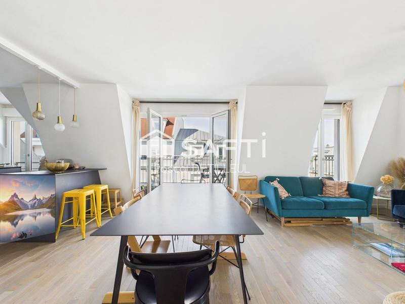 Appartement - 86 m² - 4 pièces