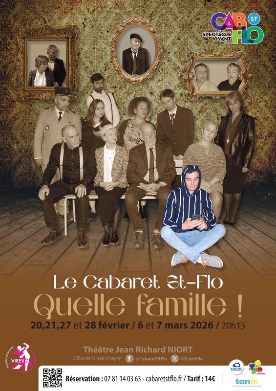 Cabaret St-Flo 2026 : Quelle famille ! à Niort