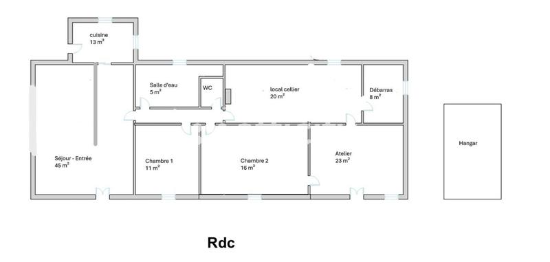 Maison - 158 m² - 7 pièces