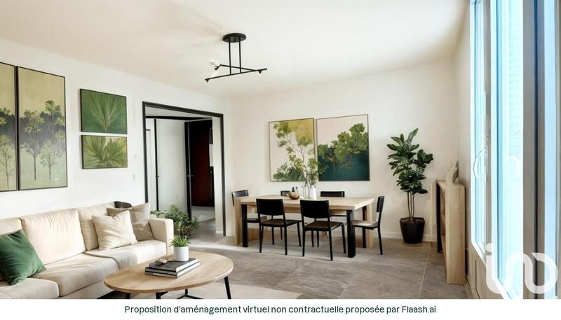 Appartement - 58 m² - 3 pièces