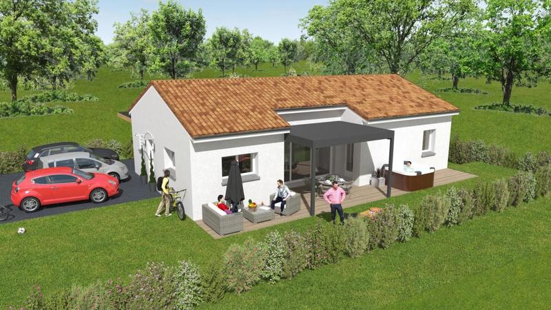 Maison - 90 m² - 5 pièces