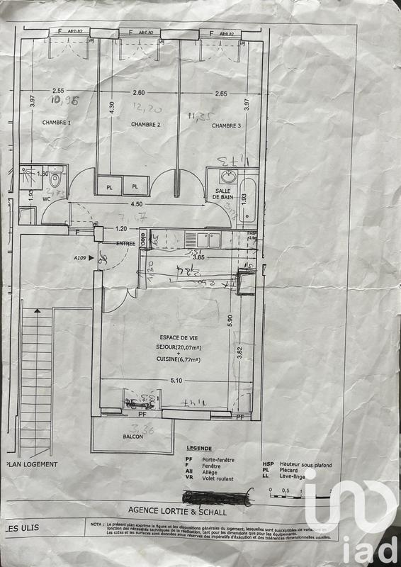Appartement - 74 m² - 4 pièces