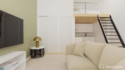 Appartement ancien - 18 m² - 1 pièce