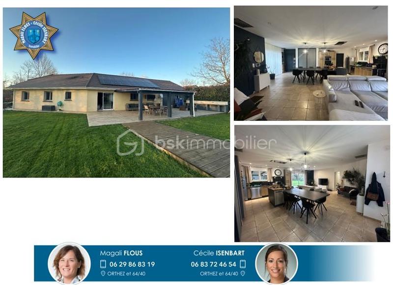 Maison - 126 m² - 7 pièces