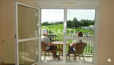 Appartement - 60 m² - 3 pièces