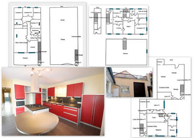 Immeuble - 437 m² - 4 pièces