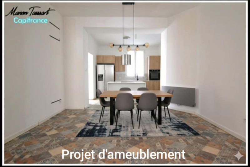 Maison - 80 m² - 4 pièces