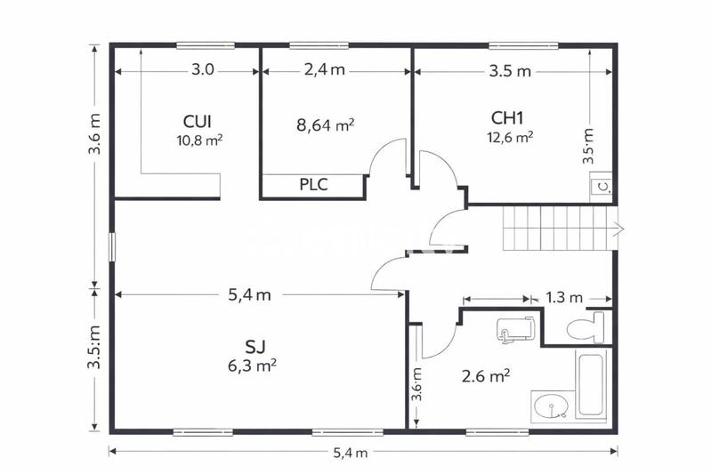Appartement - 77 m² - 3 pièces