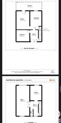 Maison - 92 m² - 5 pièces