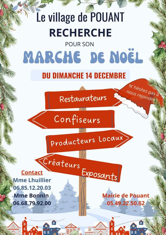 Marché de Noël à Pouant