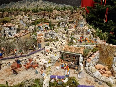 La crèche traditionnelle provençale