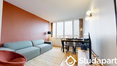 Chambre - 9 m² - 1 pièce