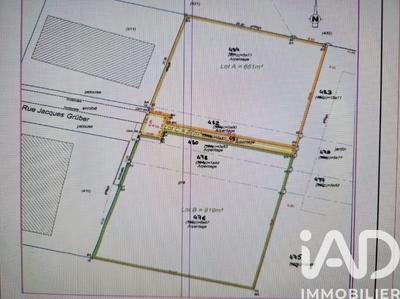 Terrain - 651 m²
