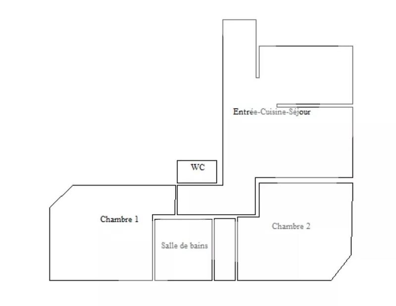 Appartement - 54 m² - 3 pièces