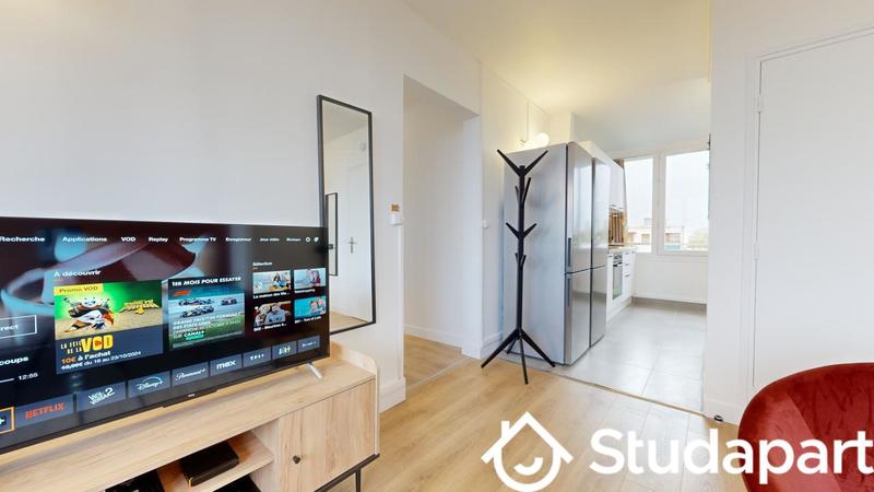 Chambre - 9 m² - 1 pièce