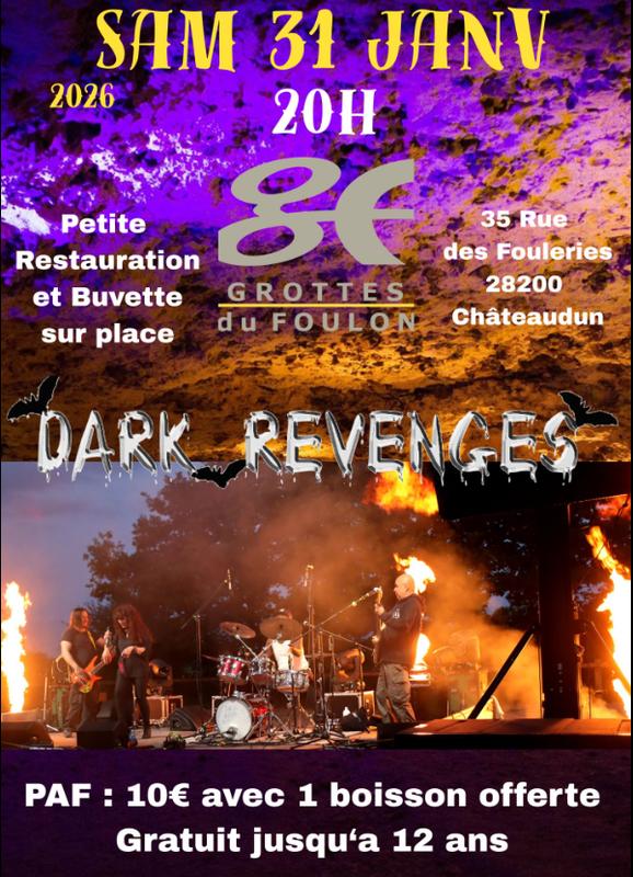 Dark Revenges Live aux Grottes du Foulon