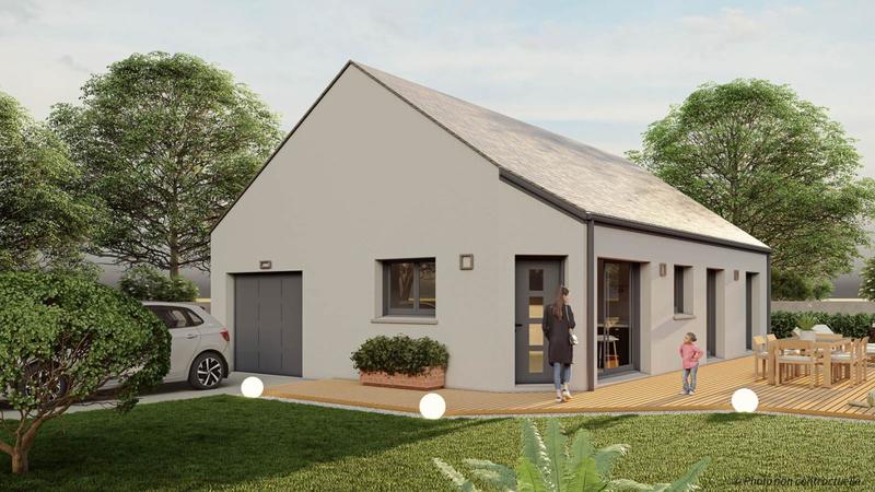 Maison - 72 m² - 5 pièces