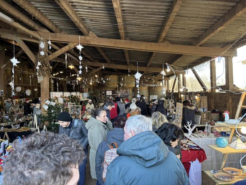 Marché de Noël à la ferme