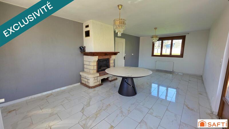 Maison - 124 m² - 6 pièces