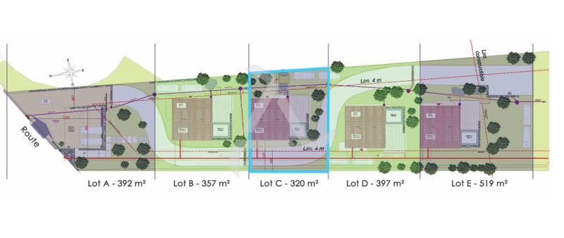 Villa - 63 m² - 3 pièces