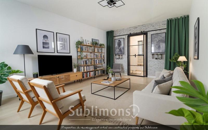 Appartement - 53 m² - 2 pièces