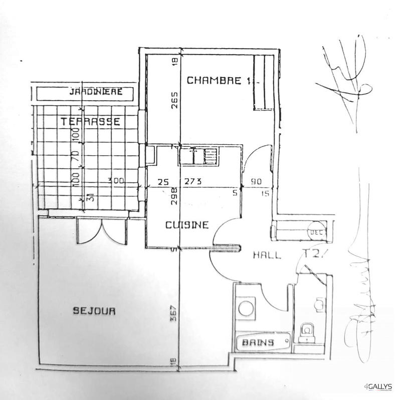 Appartement - 54 m² - 2 pièces