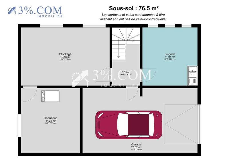 Maison - 120 m² - 5 pièces