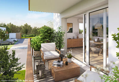 Appartement - 38 à 60 m² - 2 à 3 pièces