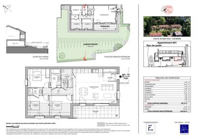 Appartement - 89 m² - 4 pièces