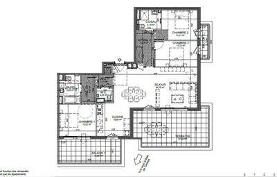 Appartement - 106 m² - 4 pièces