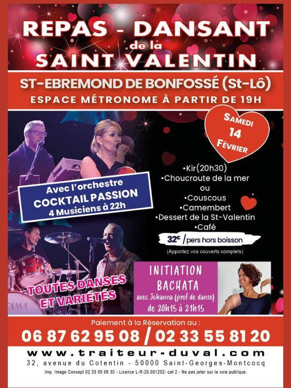 Repas-dansant de la Saint-Valentin