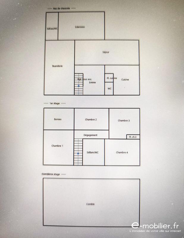 Maison - 87 m² - 6 pièces