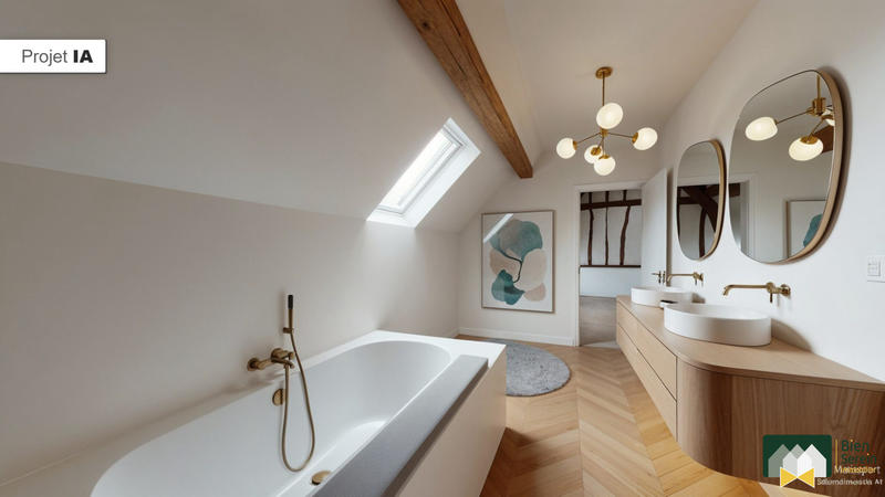 Maison ancienne - 125 m² - 4 pièces