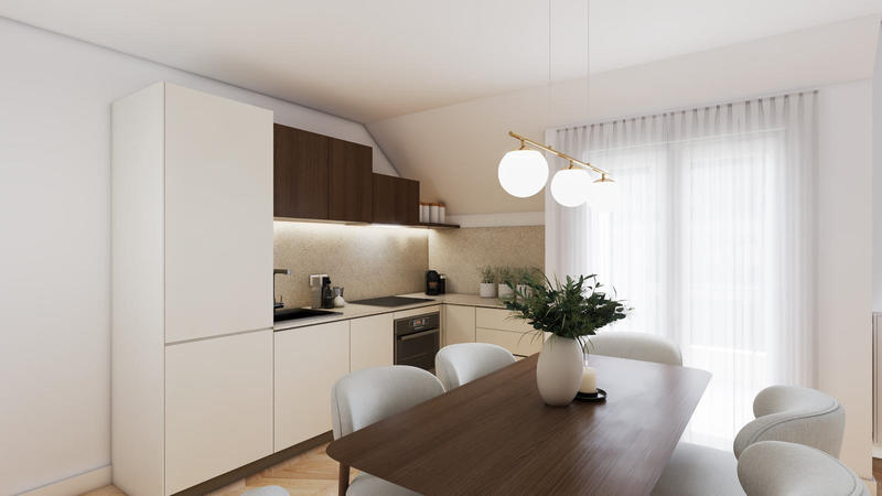 Appartement - 60 m² - 3 pièces