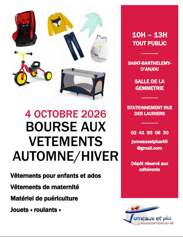 Bourse aux vêtements automne - hiver
