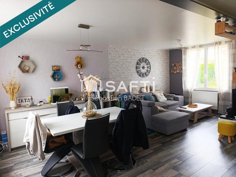 Maison - 89 m² - 3 pièces