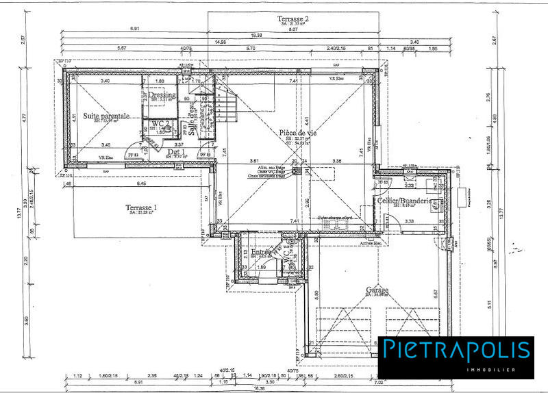 Maison - 145 m² - 6 pièces
